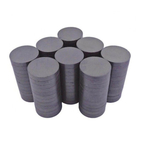 Ferrit (Oxit Kömür) Yuvarlak Mıknatıs 17mm - 3 mm Magnet (3)