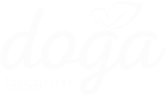 DOĞA Tasarım Logo White