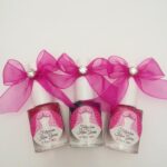 Kına Hediyesi Pembe Süslemeli Oje