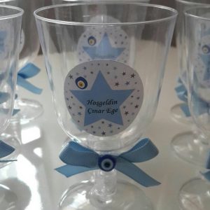 Hastane Odası Süslü Şerbet Kadehi