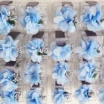 Mika Kutu Çiçek Süslemeli Nikah Şekeri