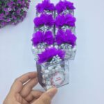 Mika Kutuda Hediyelik Gül Kokulu Mevlüt Tesbihi (Mor)