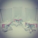 Kurdele Süslemeli Lohusa Şerbet Bardağı