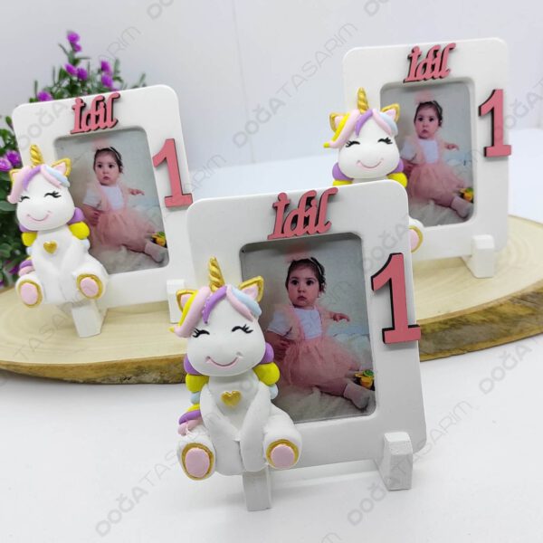 Unicorn Hediyelikler Fotoğraf Çerçevesi Magnet Kokulu Taş (7)