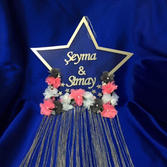 Yeni Doğan Bebek Hastane Odası Kapı Süsü