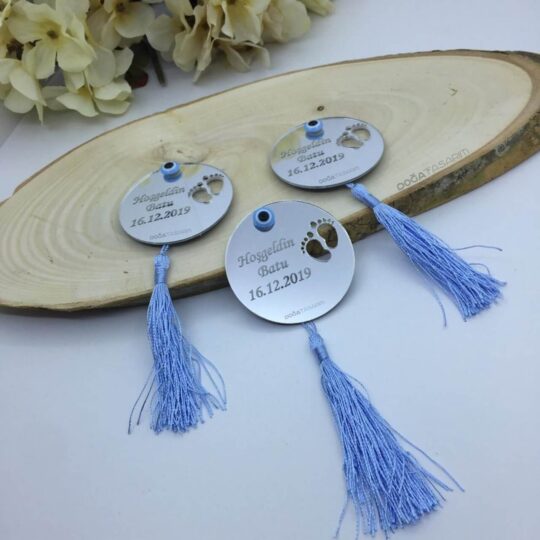 Yeni Doğan Bebek Hediyelik Pleksi Magnet